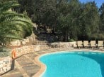 By the pool